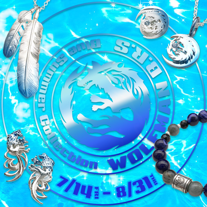 シルバーアクセサリーのウルフマンB.R.S